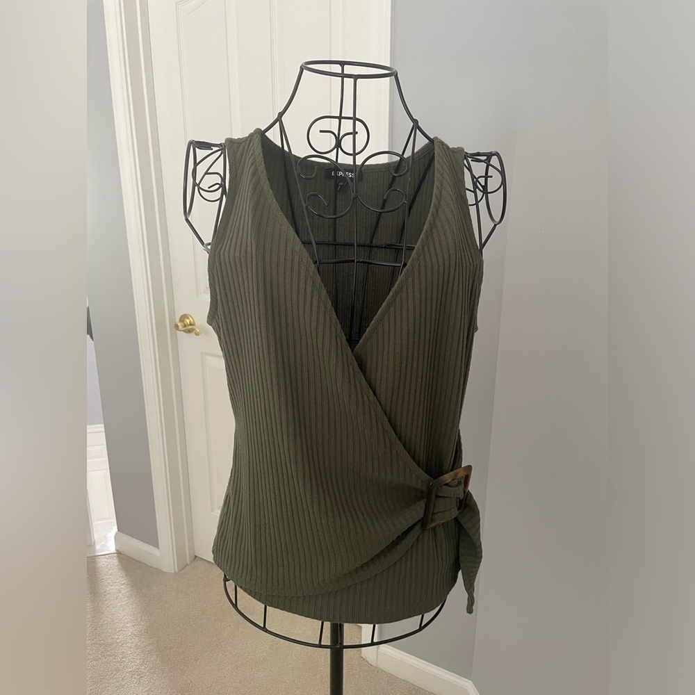 Green Express Tank Top